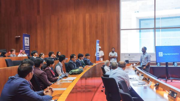 During the event CMU-Q announces winners of Pi Day Math Competition 2025