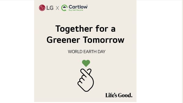 LG electronics partners with cartlow to champion sustainable e-waste recycling for earth day LG electronics partners with cartlow to champion sustainable e-waste recycling for earth day