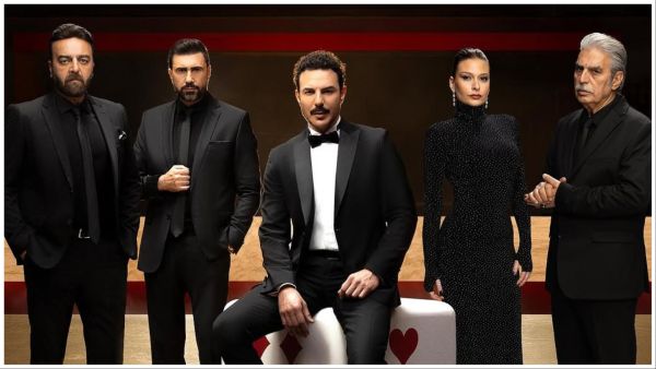 Stars of "Aser" series. (Instagram/Bassel Khaiat)