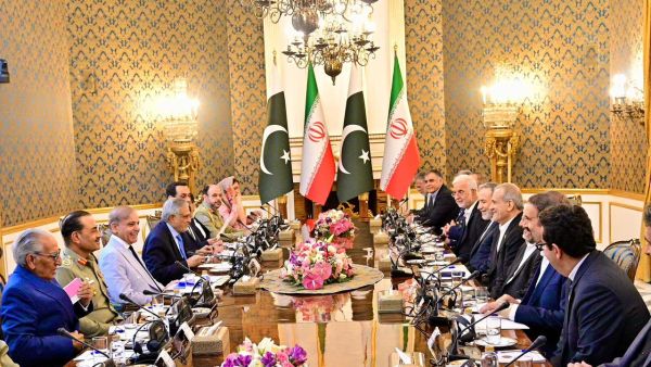 Pakistani PM Shehbaz Sharif visits Iran after Turkey trip