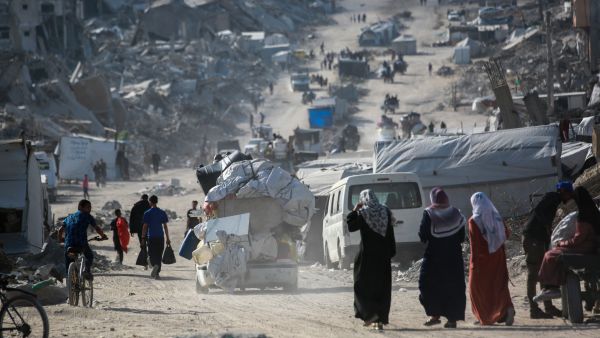 Death and destruction in Gaza as Israel targets residential areas and aid teams