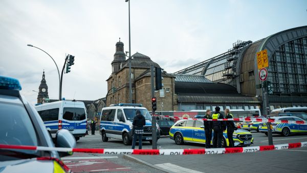 18 injured in knife attack by woman at Hamburg train station