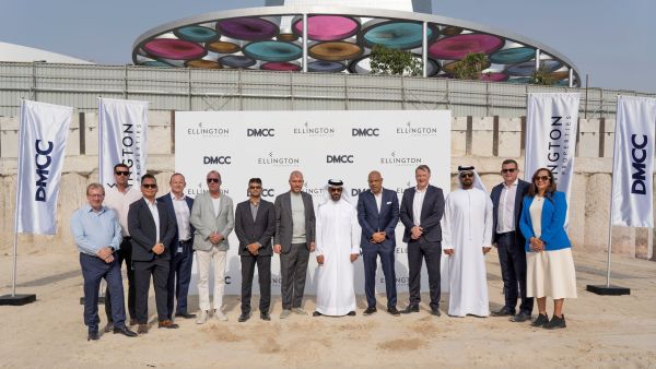 During the event. DMCC And Ellington Properties Break Ground On Award-winning Mercer House In Uptown Dubai