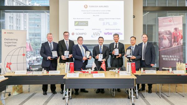 During the event. Turkish Airlines Announces First Use of Sompo AXIS Aviation Finance Insurance (SAAFI) Product for New Aircraft Deliveries