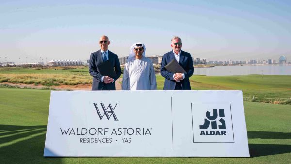 Aldar partners with Hilton to develop Yas Island’s first branded residences under the iconic Waldorf Astoria brand