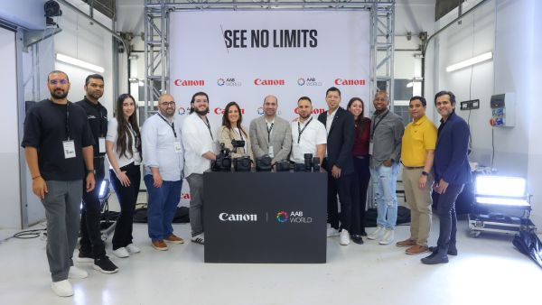 During the event. Canon Showcases Latest Innovations for Professionals and Content Creators at "See No Limits" and Creator Meet in Kuwait