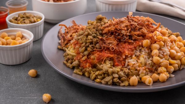 طريقة عمل الكشري المصري