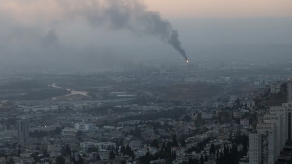 Iran launches missile barrage on Israel as Haifa rocked by explosions