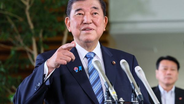 Japan's Prime Minister Shigeru Ishiba