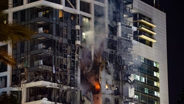 First-Time Unprecedented Destruction in Israel: Buildings Hit, Casualties Reported