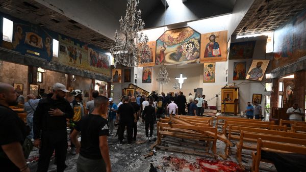 Church Bombing in Damascus Kills 20