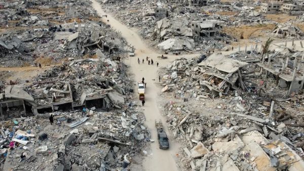 آثار الدمار في قطاع غزة