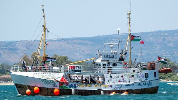 Foreign activists launch hunger strike after Israeli seizure of Gaza aid ship