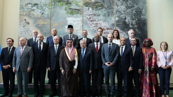 Saudi-French led UN conference pushes two-state solution amid U.S.-Israeli boycott 