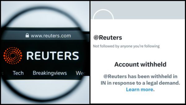 Reuters' main X account