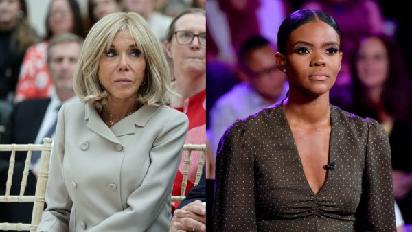 Brigitte Macron / Candace Owens