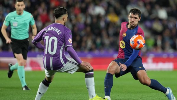 برشلونة يستعيد كريستنسن قبل مواجهة رايو فاييكانو
