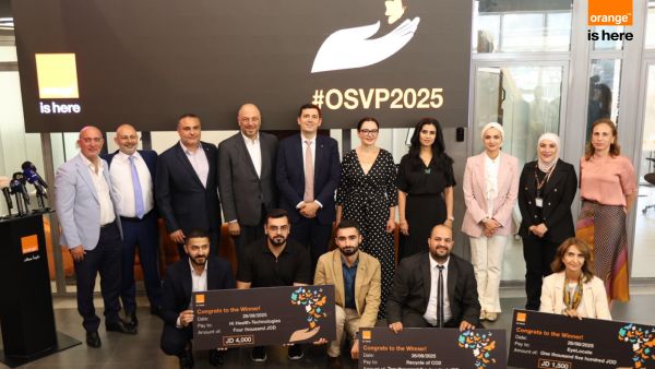 Orange Jordan Holds A Graduation Ceremony for Winners of the 9th Edition of Orange Social Venture Prize (OSVP 2025)
