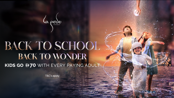 Back to School, Back to Wonder with La Perle for Kids Under 100 AED