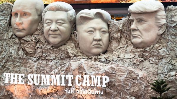 Bangkok mall sparks debate with ‘Mount Rushmore’ of Trump, Putin, Xi, and Kim