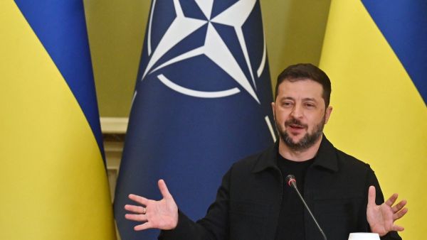 Ukraine's President Volodymyr Zelensky