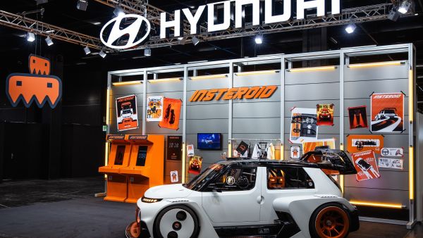 Hyundai Motor Brings Retro Arcade Fun With INSTEROID Concept Car to gamescom 2025