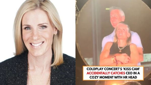 Kristin Cabot / Coldplay kiss cam