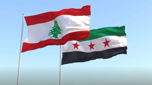 أعلام سوريا ولبنان