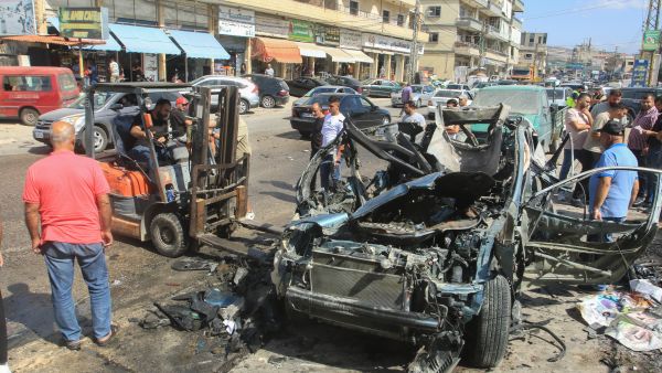2 killed, 4 wounded in Israeli drone strike in southern Lebanon