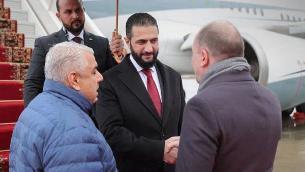 Syrian interim president Ahmed al-Sharaa