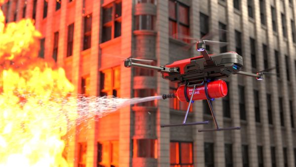 firefighting drone