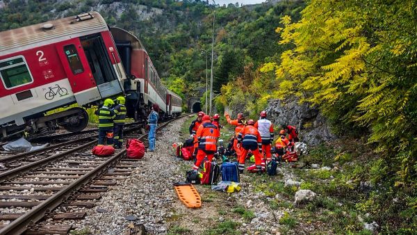 Dozens injured in Slovakia train collision near Bratislava