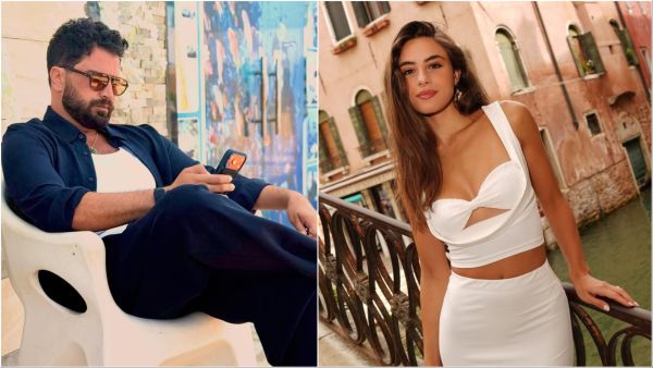 Syrian actor Moatasem Al-Nahar and Lebanese-Jordanian star Andria Tayeh