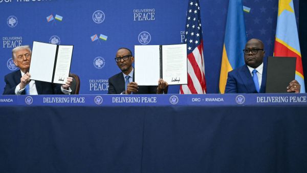 Trump hails “historic triumph” as Rwanda and DRC sign U.S.-brokered peace deal