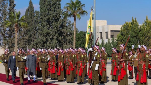 Indian PM visits Jordan