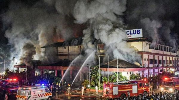 ارتفاع حصيلة ضحايا حريق ملهى ليلي في غوا الهندية إلى 25 قتيلًا