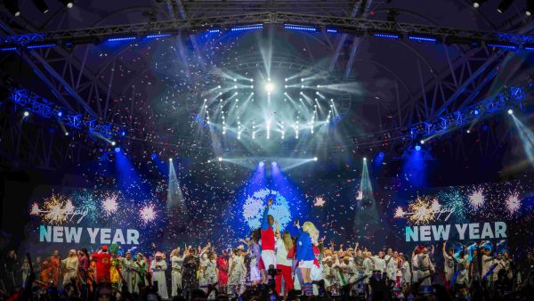 Global Village rings in 2026 with seven countdowns in one night