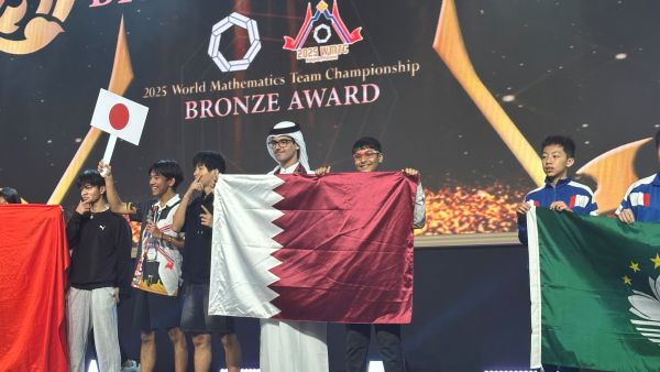 طلاب مؤسسة قطر يحصدون عدة جوائز في بطولة العالم لفرق الرياضيات في تايلند