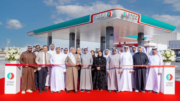 مجموعة اينوك تفتتح محطة خدمة جديدة في المنطقة الحرة بجبل علي