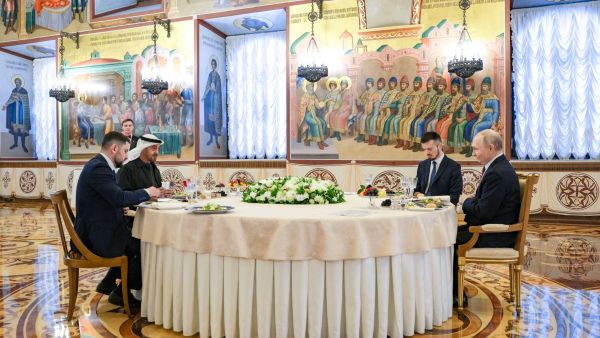 UAE president meets Putin in Moscow 