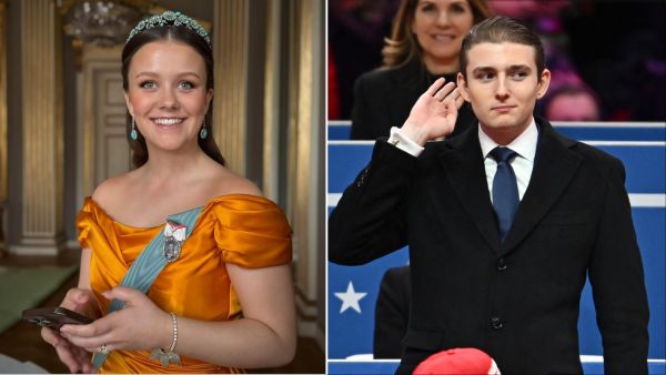 Princess Isabella of Denmark and Barron Trump