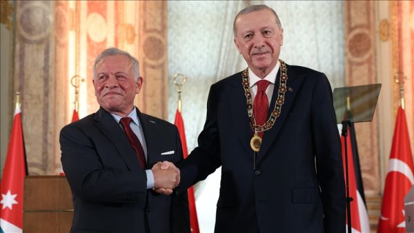 الملك عبدالله الثاني واردوغان