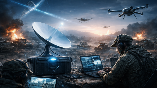 سبيس إكس وستارلينك… العمود الفقري للاتصالات الميدانية في أوكرانيا