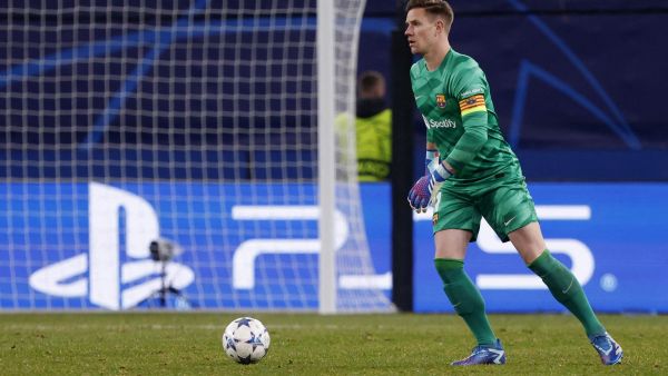 قلق في جيرونا: إصابة تير شتيغن قد تعيده إلى برشلونة