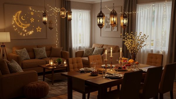 أفكار لتزيين طاولة سفرة رمضان 2026 بأسلوب أنيق