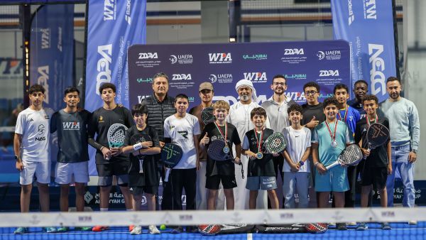 نجاح كبير لبطولة دبي المفتوحة لأكاديميات البادل