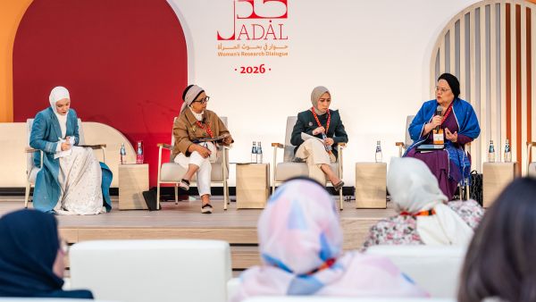 صاحبة السمو الشيخة موزا بنت ناصر، رئيس مجلس إدارة مؤسسة قطر، تشهد افتتاح النسخة الثانية من قمة جدل