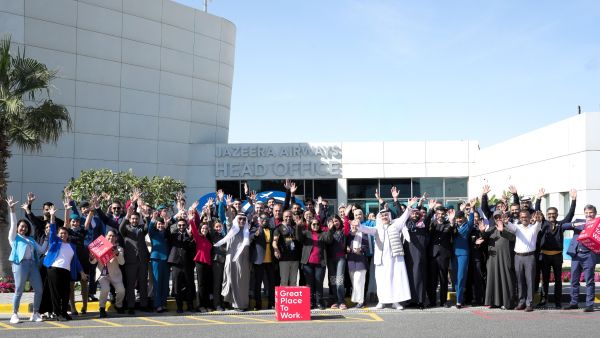Jazeera Airways Certified as a Great Place to Work® Across Five Key Markets