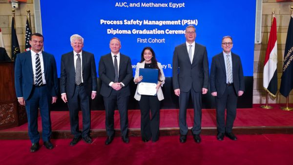 AUC Graduates 32 Specialists From First-of-its-kind Diploma for Egypt’s Oil and Gas Industry