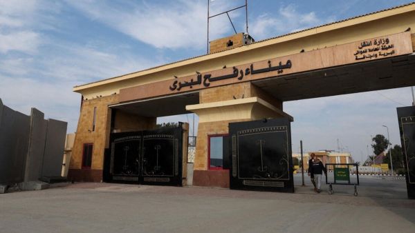 صورة حصرية لمعبر رفح 